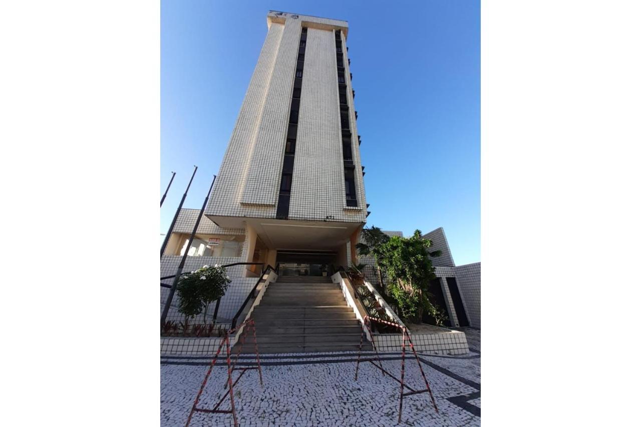 605 Flat Mobiliado Com Vista Lateral Mar Na Praia De Iracema Com Ventilador Форталеза Екстериор снимка